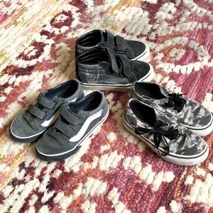 Kids vans lot! All three pairs!